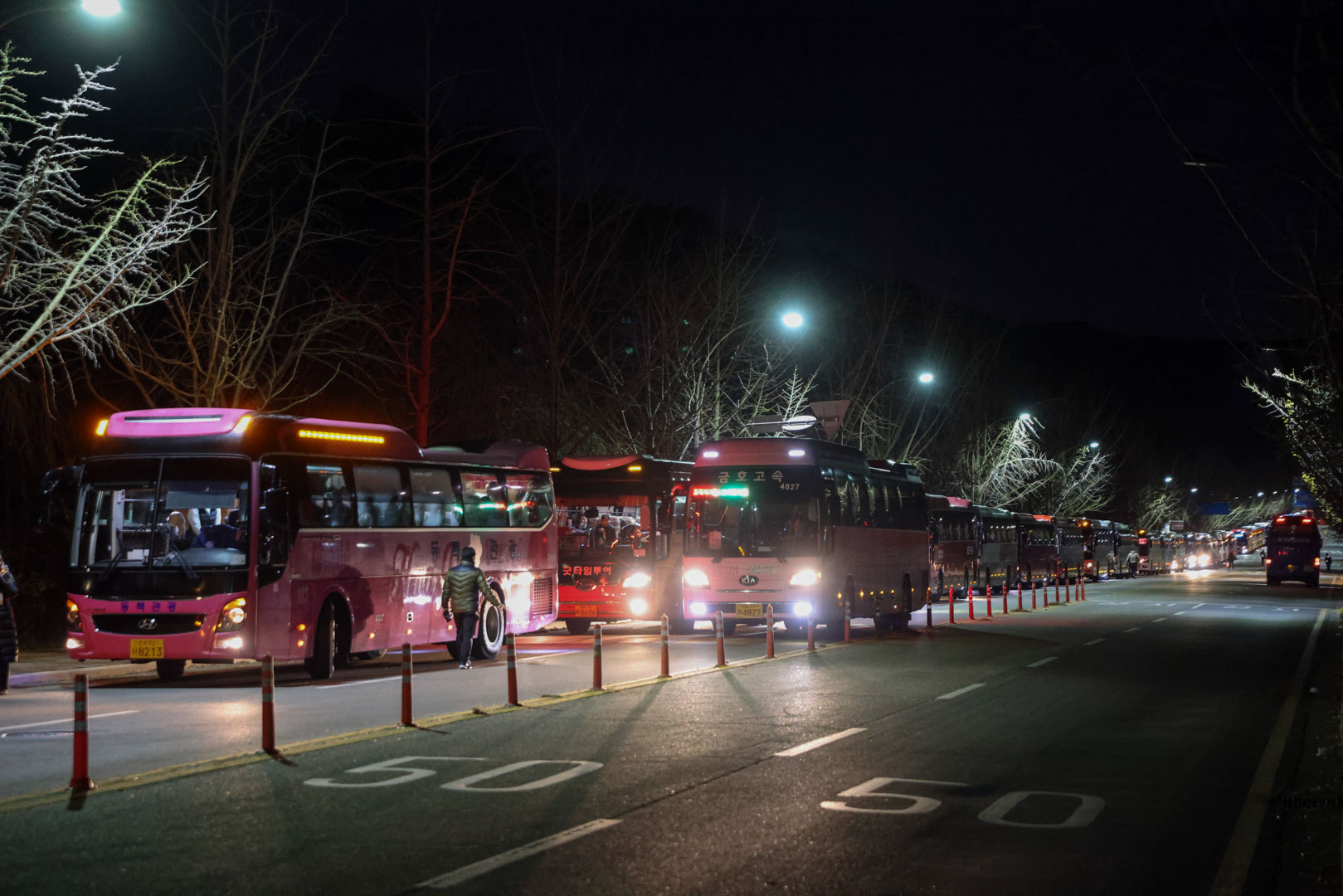 Über 2200 Busse waren im Einsatz